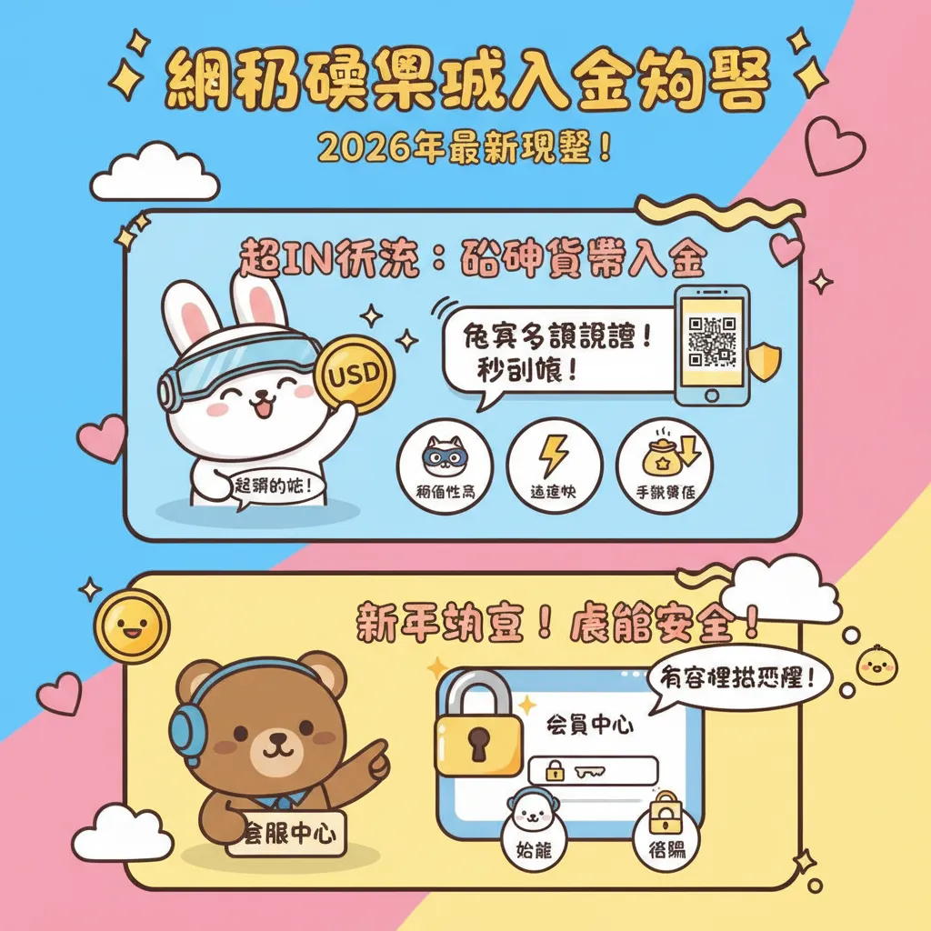 網路娛樂城新手教學：加密貨幣入金與帳號安全重點