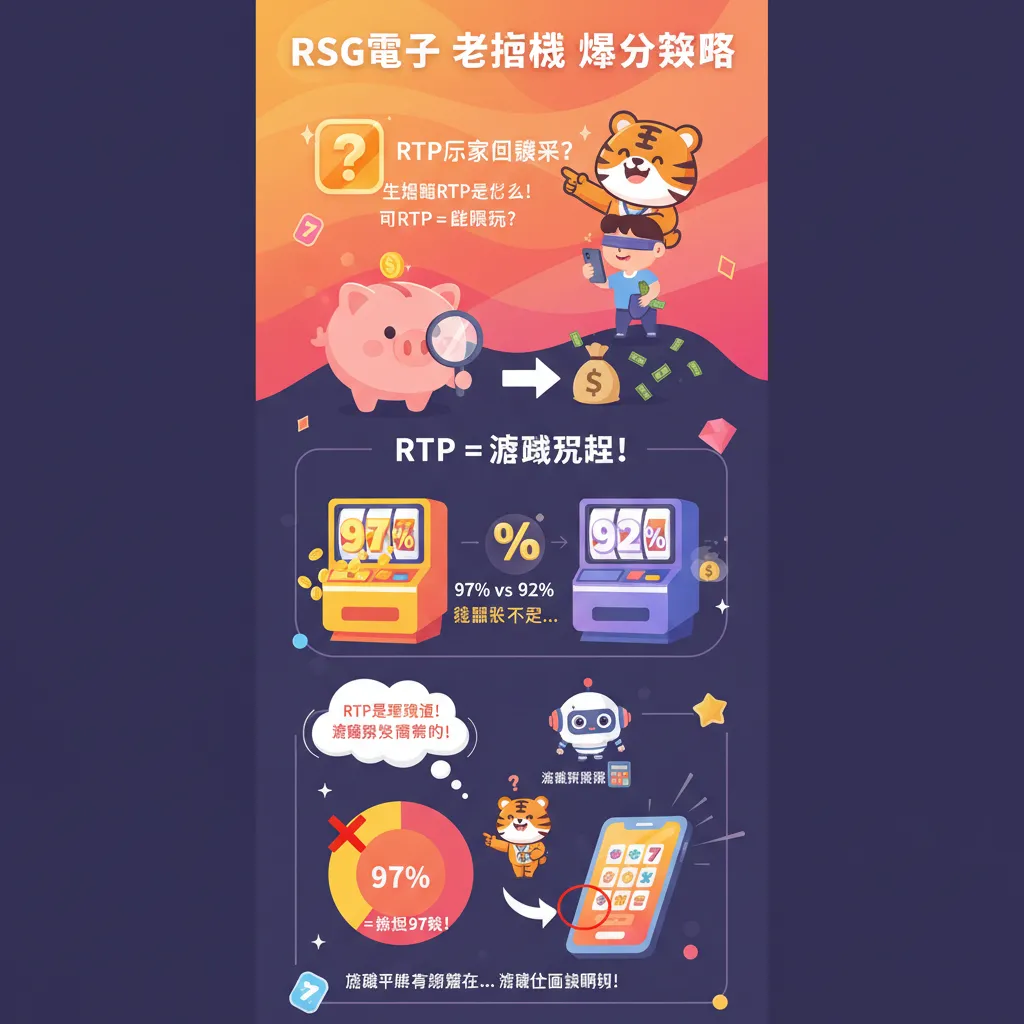 RSG電子老虎機爆分攻略：掌握RTP玩家回饋率與中獎節奏