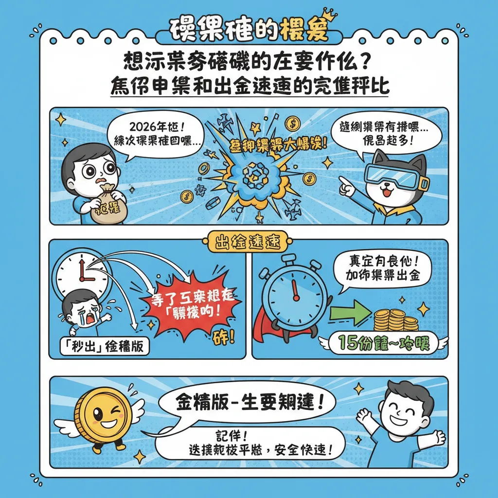 想玩博弈遊戲要注意什麼？從加密貨幣到出金速度的完整評比